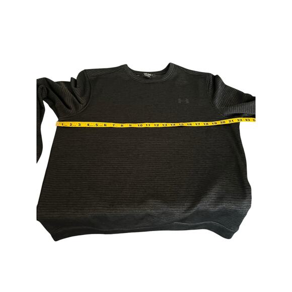 UNDER ARMOUR MENS GOLF LONG SLEEVE CREW NECK PULLOVER BLACK SIZE M - Picture 15 of 15